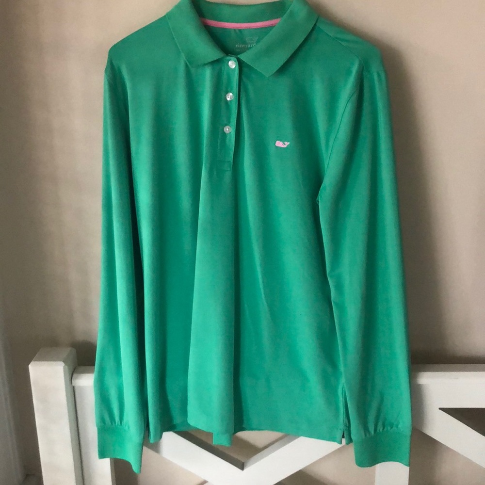 Women’s Vineyard Vines Long Sleeve Polo